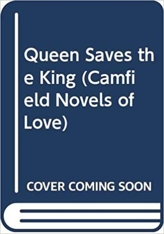 Book cover for "The Queen Saves the King" by Barbara Cartland