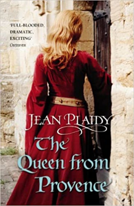 Book cover for "The Queen from Provence" by Jean Plaidy