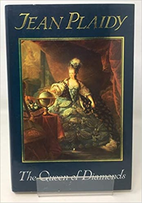 Book cover for "The Queen of Diamonds" by Jean Plaidy