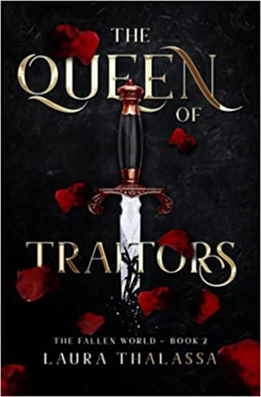 Book cover for "The Queen of Traitors" by Laura Thalassa