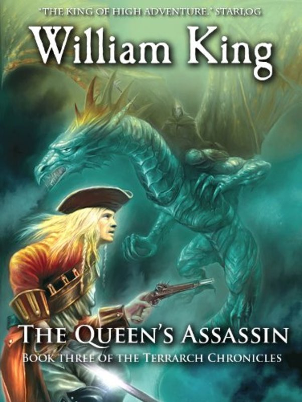 Book cover for "The Queen's Assassin" by William King