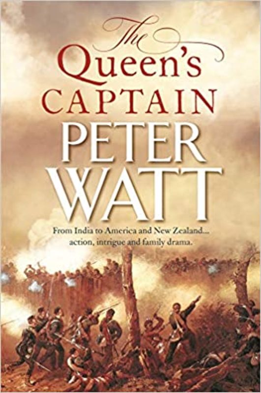 Book cover for "The Queen's Captain" by Peter Watt