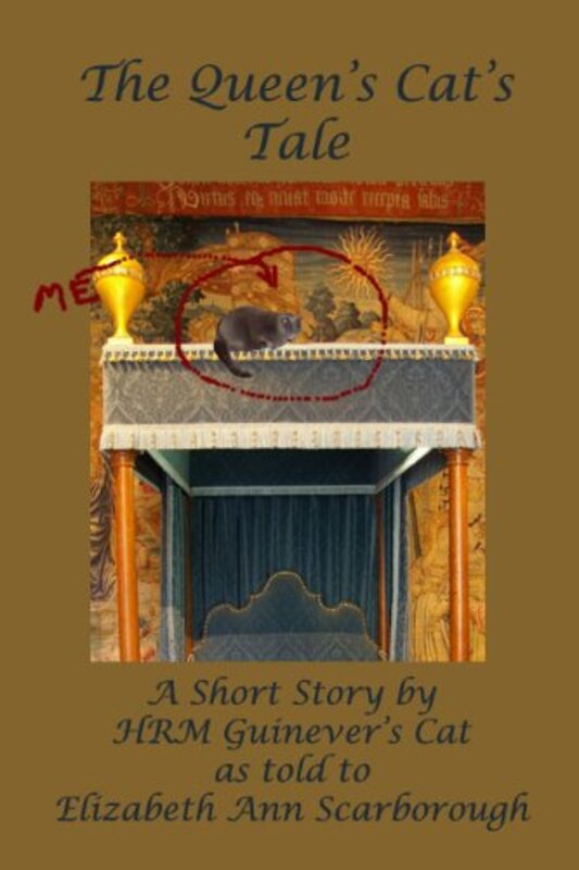 Book cover for "The Queen's Cat's Tale" by Elizabeth Ann Scarborough