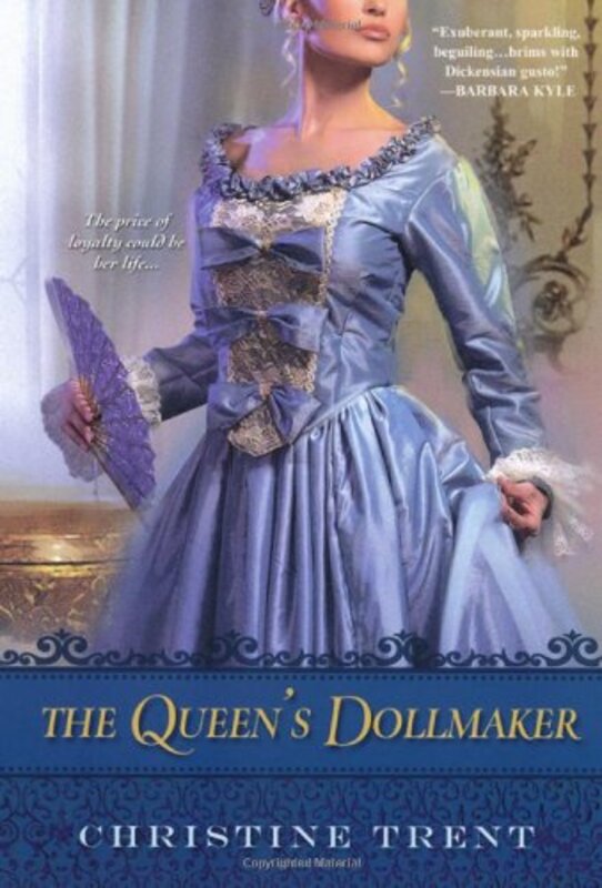 Book cover for "The Queen's Dollmaker" by Christine Trent