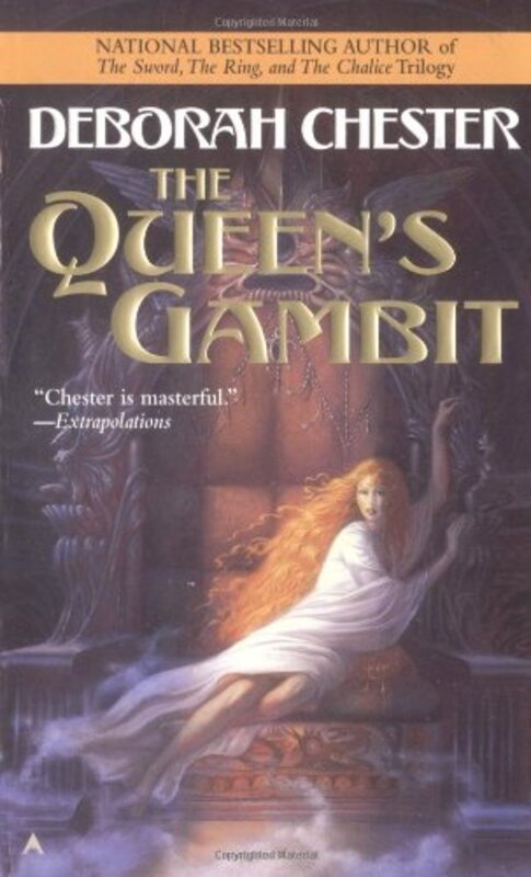 Book cover for "The Queen's Gambit" by Deborah Chester