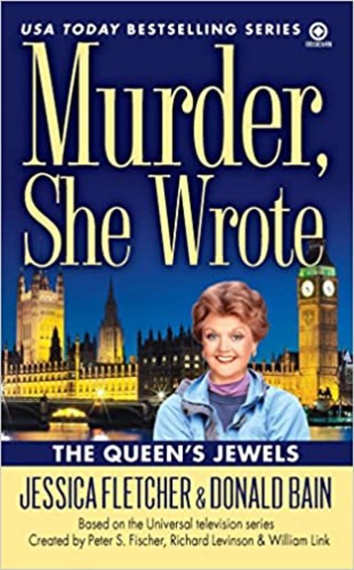 Book cover for "The Queen's Jewels" by Jessica Fletcher