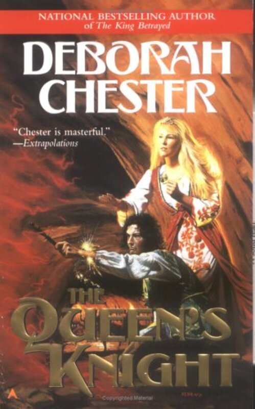 Book cover for "The Queen's Knight" by Deborah Chester