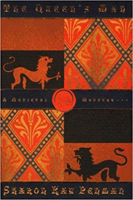 Book cover for "The Queen's Man" by Sharon Kay Penman