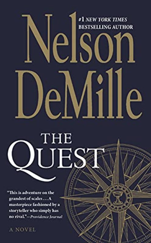 Book cover for "The Quest" by Nelson DeMille