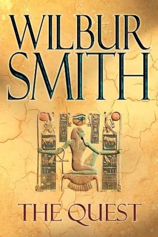 Book cover for "The Quest" by Wilbur Smith