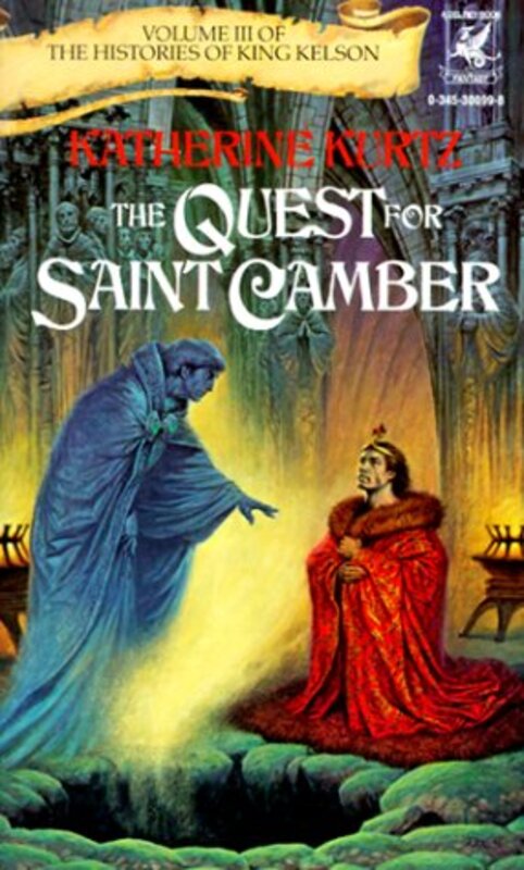 Book cover for "The Quest for Saint Camber" by Katherine Kurtz