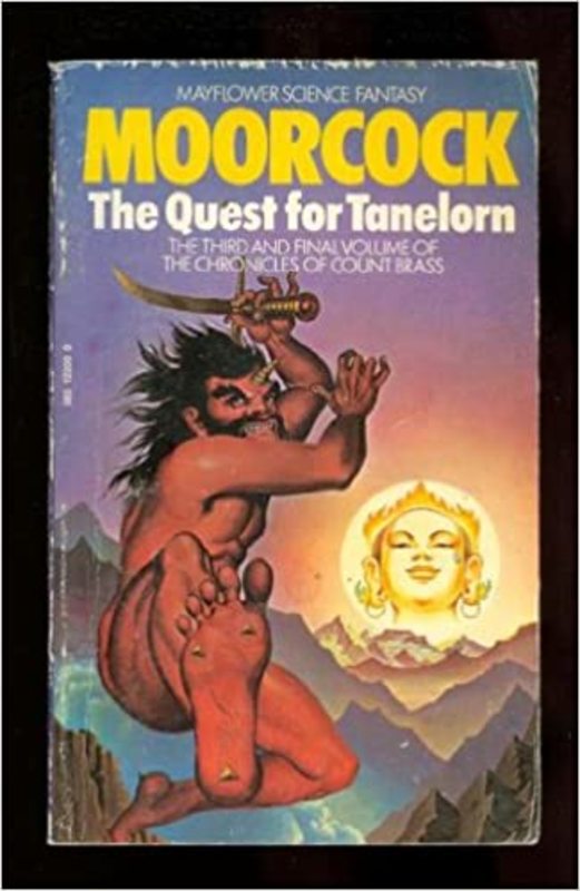 Book cover for "The Quest for Tanelorn" by Michael Moorcock