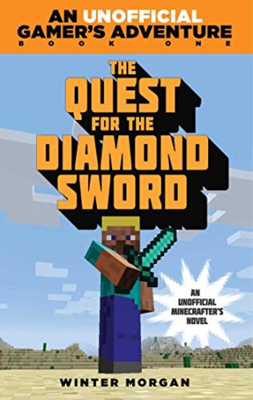 Book cover for "The Quest for the Diamond Sword" by Winter Morgan