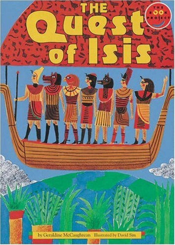 Book cover for "The Quest of Isis" by Geraldine McCaughrean