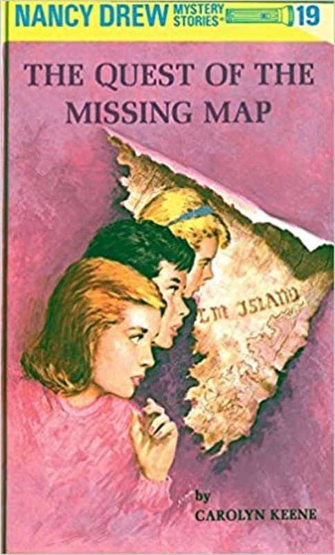 Book cover for "The Quest of the Missing Map" by Mildred A Wirt