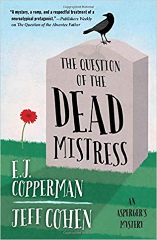 Book cover for "The Question of the Dead Mistress" by E. J. Copperman