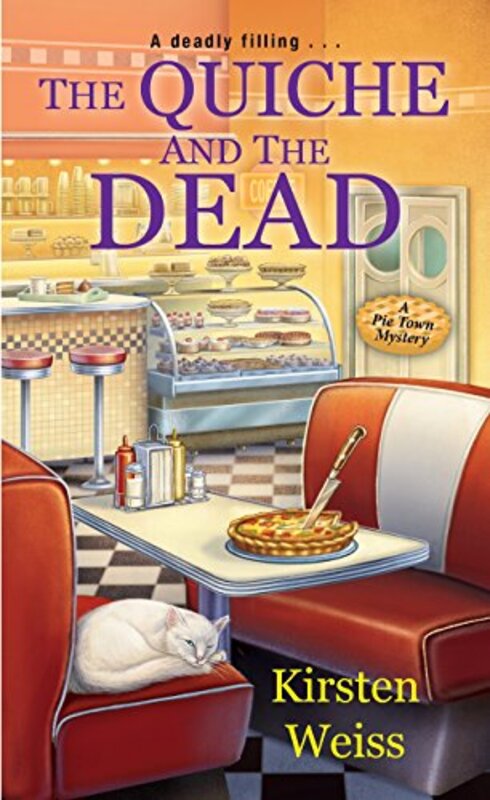 Book cover for "The Quiche and the Dead" by Kirsten Weiss