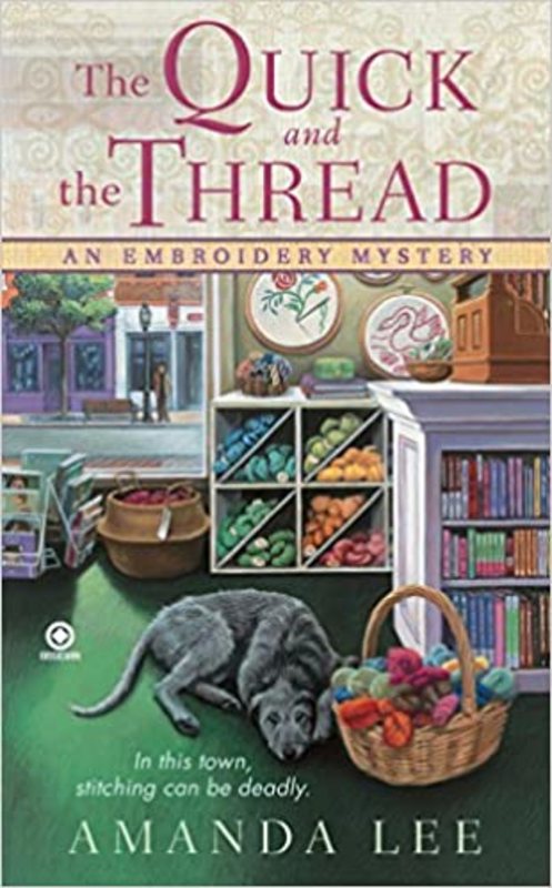 Book cover for "The Quick and the Thread" by Gayle Trent