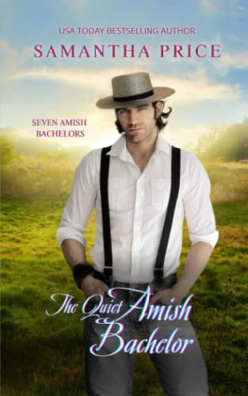 Book cover for "The Quiet Amish Bachelor" by Samantha Price