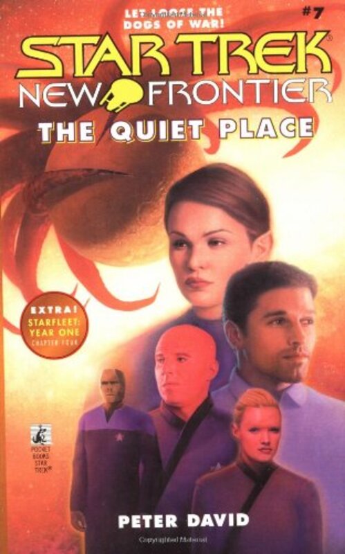Book cover for "The Quiet Place" by Peter David