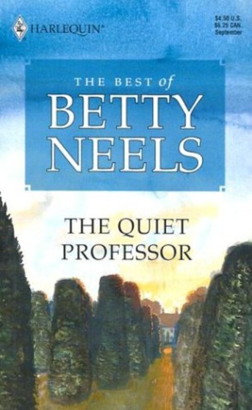 Book cover for "The Quiet Professor" by Betty Neels