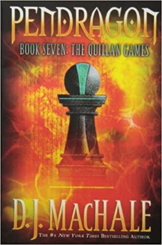 Book cover for "The Quillan Games" by DJ MacHale