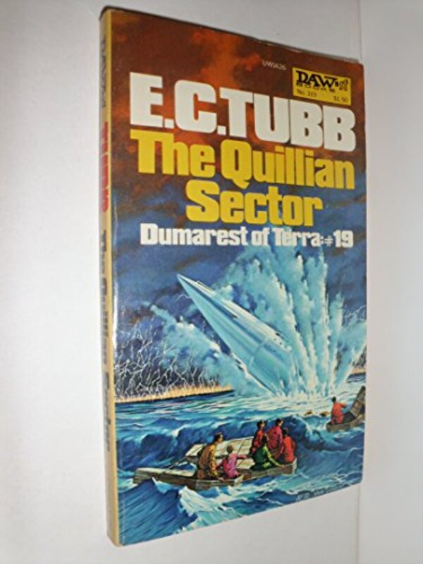 Book cover for "The Quillian Sector" by EC Tubb