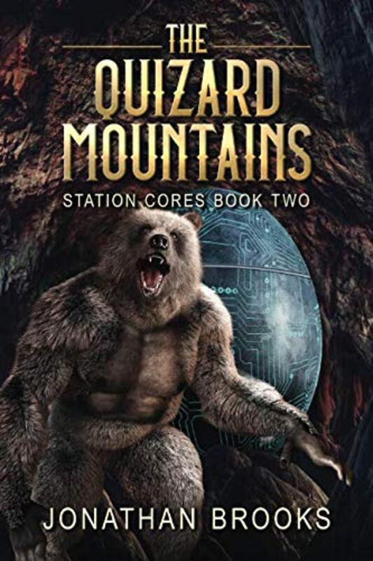 Book cover for "The Quizard Mountains" by Jonathan Brooks