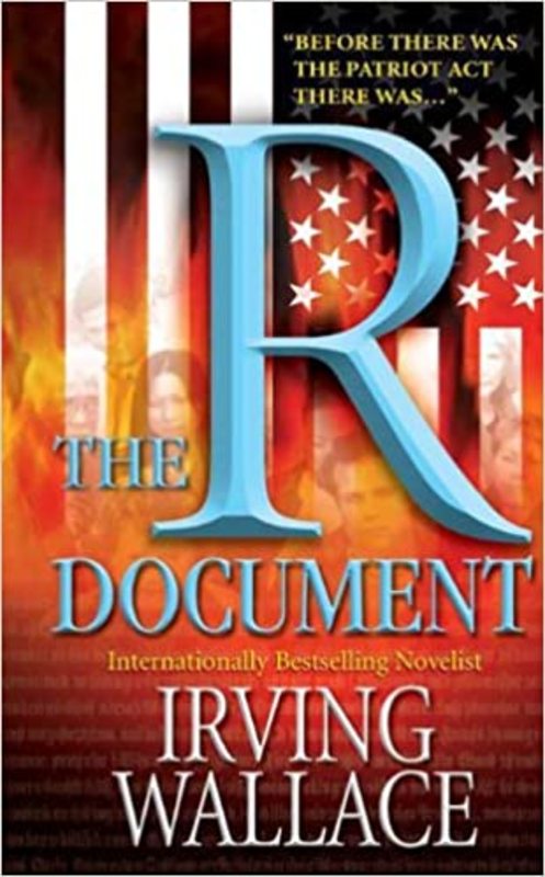 Book cover for "The R Document" by Irving Wallace