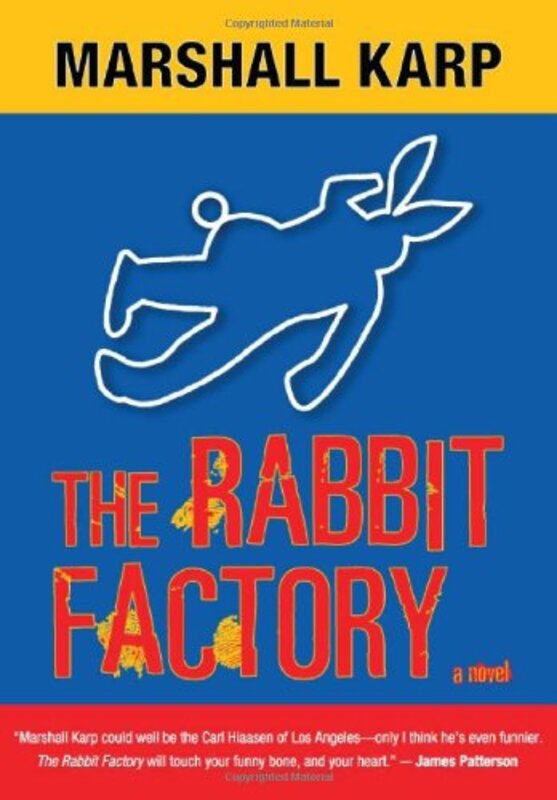 Book cover for "The Rabbit Factory" by Marshall Karp