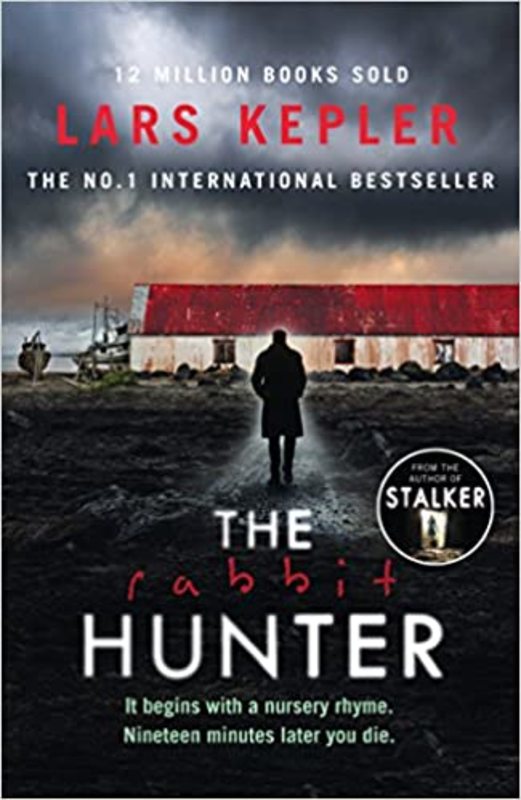 Book cover for "The Rabbit Hunter" by Lars Kepler