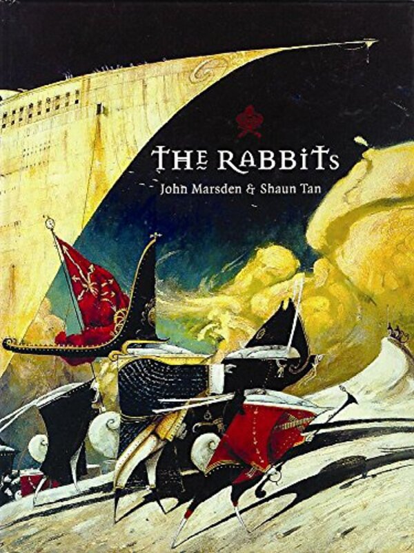 Book cover for "The Rabbits" by John Marsden