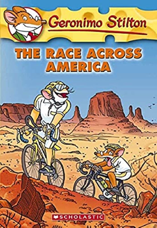 Book cover for "The Race Across America" by Elisabetta Dami