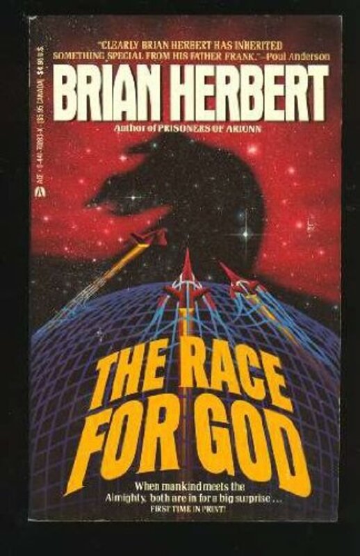 Book cover for "The Race for God" by Brian Herbert