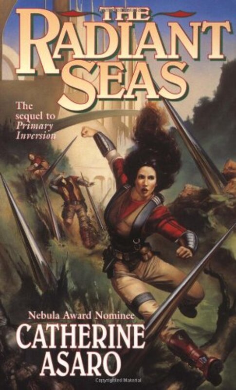 Book cover for "The Radiant Seas" by Catherine Asaro