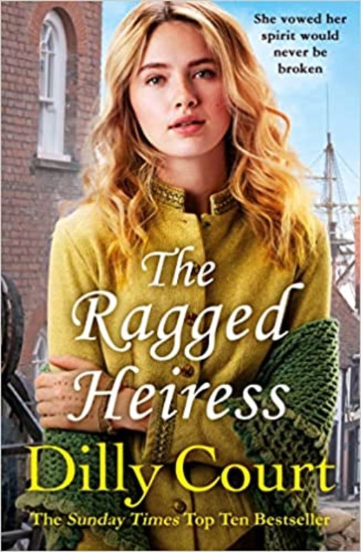 Book cover for "The Ragged Heiress" by Dilly Court