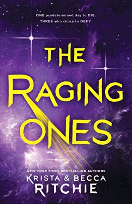 Book cover for "The Raging Ones" by Krista Ritchie