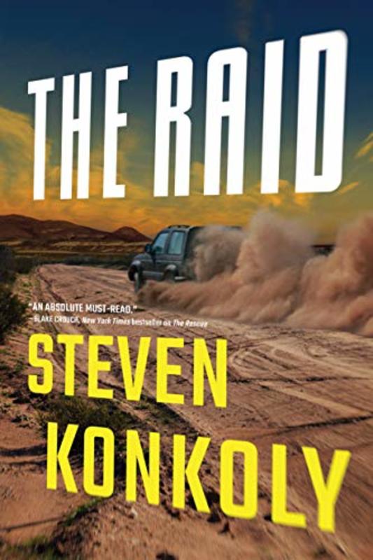 Book cover for "The Raid" by Steven Konkoly