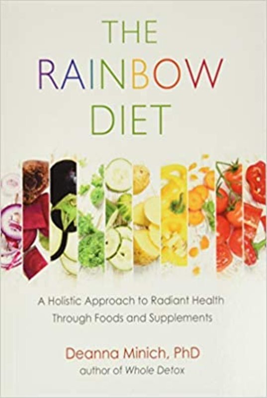 Book cover for "The Rainbow Diet" by Deanna M. Minich PhD