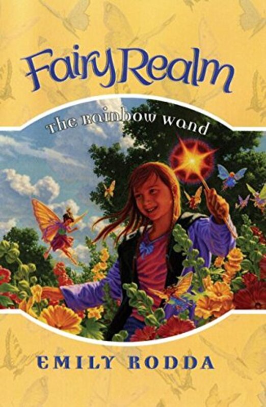 Book cover for "The Rainbow Wand" by Emily Rodda