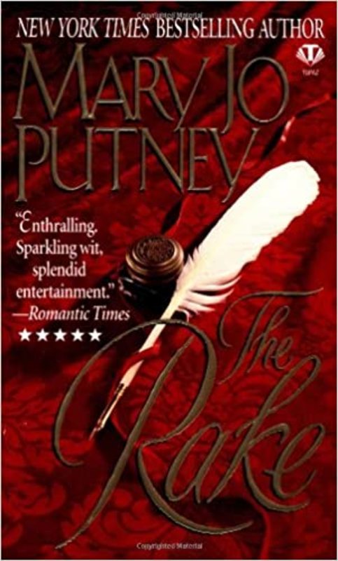 Book cover for "The Rake" by Mary Jo Putney