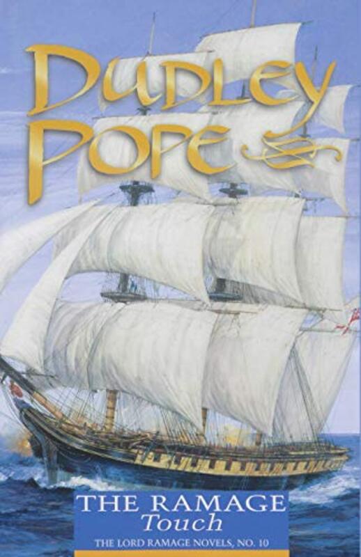 Book cover for "The Ramage Touch" by Dudley Pope