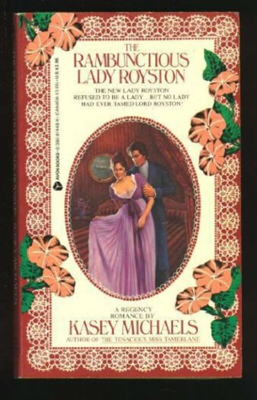 Book cover for "The Rambunctious Lady Royston" by Kasey Michaels