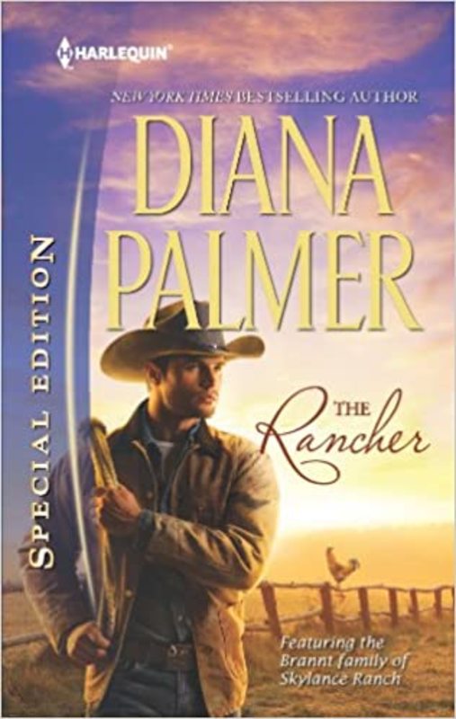 Book cover for "The Rancher" by Diana Palmer
