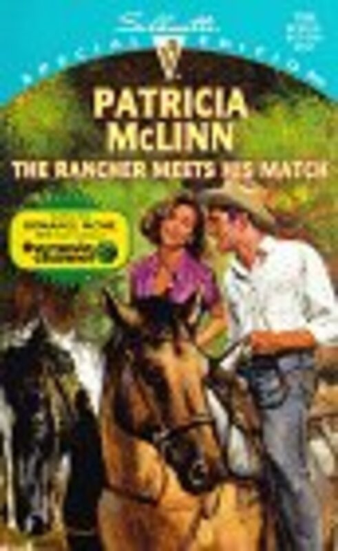 Book cover for "The Rancher Meets His Match" by Patricia McLinn