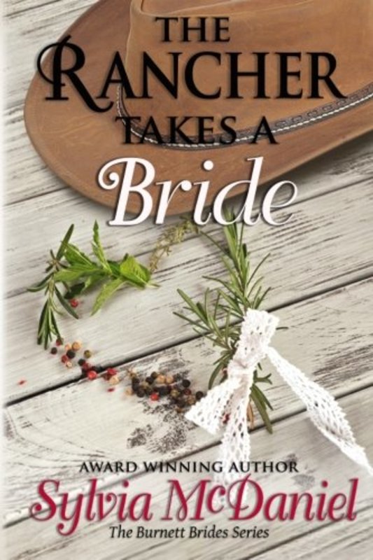 Book cover for "The Rancher Takes a Bride" by Sylvia McDaniel