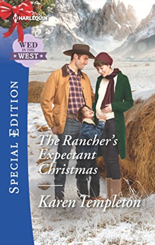 Book cover for "The Rancher's Expectant Christmas" by Karen Templeton