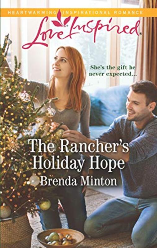 Book cover for "The Rancher's Holiday Hope" by Brenda Minton