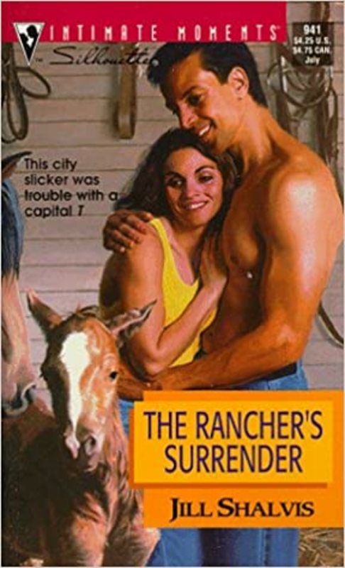 Book cover for "The Rancher's Surrender" by Jill Shalvis