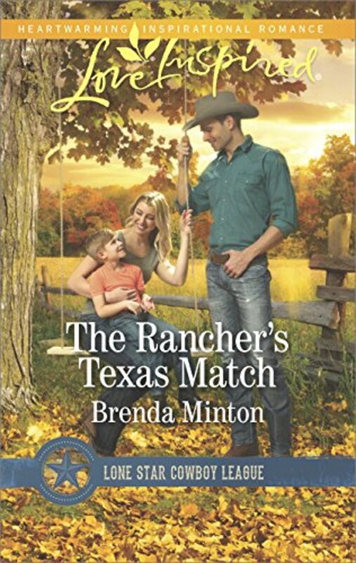 Book cover for "The Rancher's Texas Match" by Brenda Minton